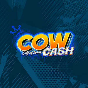 Banner with links to download the Cow Cash app on Android and iOS