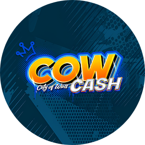 Cow Cash app icon showing a smiling cartoon cow